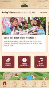 using the silver dollar city app