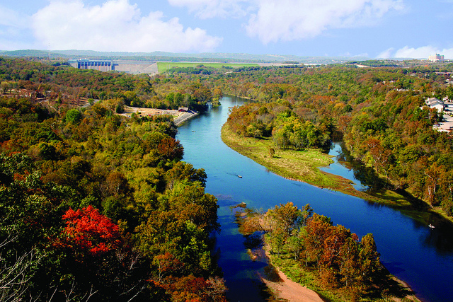 Hwy 165 overlook in branson