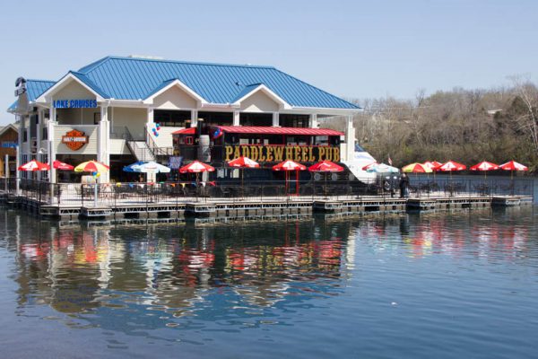 The paddlewheel in Branson mo