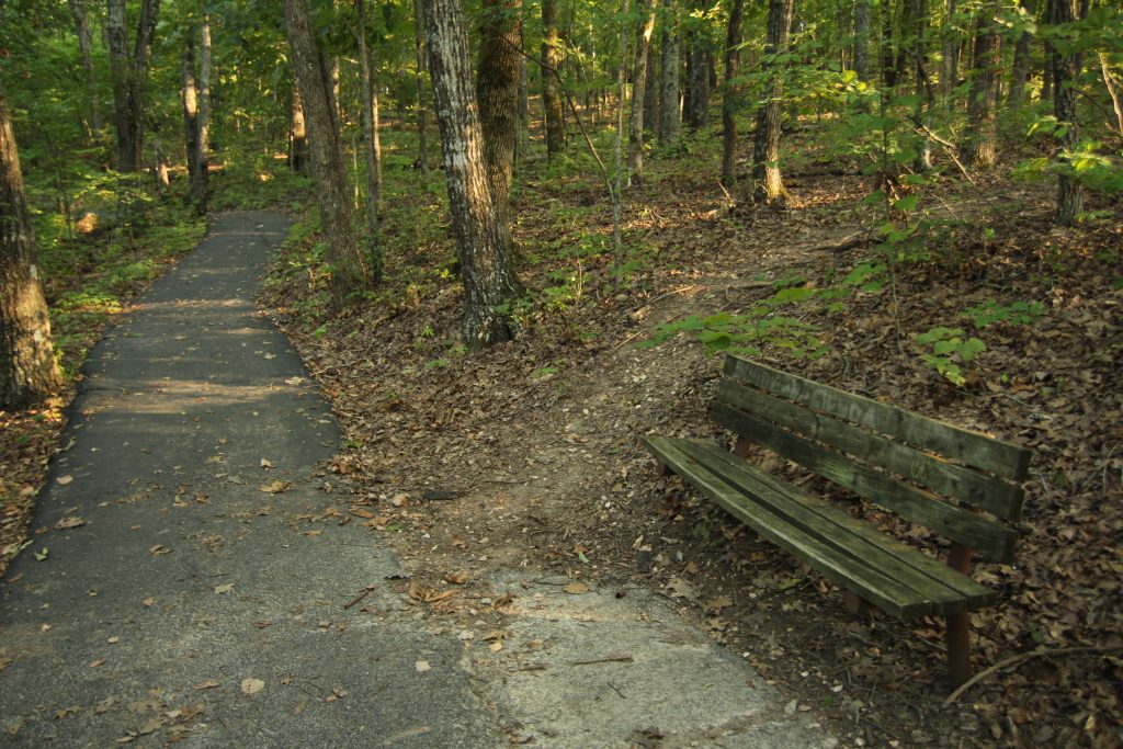 branson hiking trail that is paved