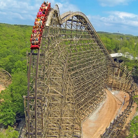 Silver Dollar City Roller Coasters